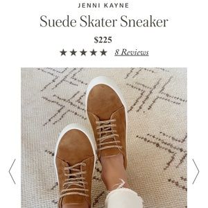 ISO Jenni Kayne Skater Sneaker in Honey